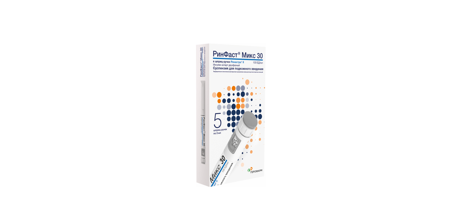Main / Portfolio / Endocrinology / RinFast® Mix 30 (insulin aspart .
